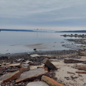 photo of some shoreline of Georgian Bay in december