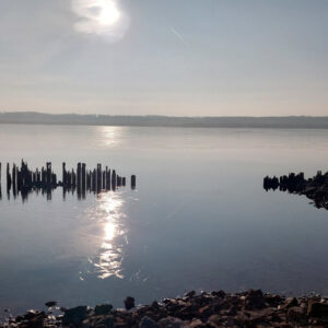 photo of colpoy's bay in spring