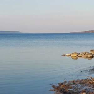 photo of white cloud island